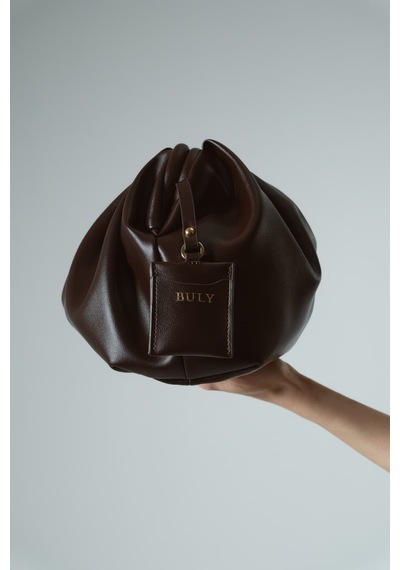 Buly Clutch Çanta Acı Kahve