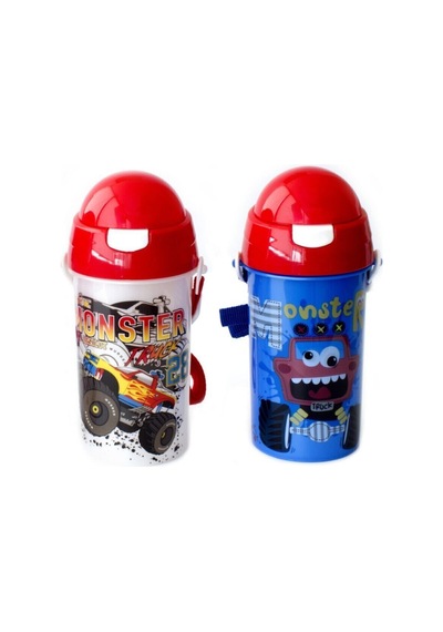 Dolphın Plastik Matara 500ml 24/48 - Mavi Diğer