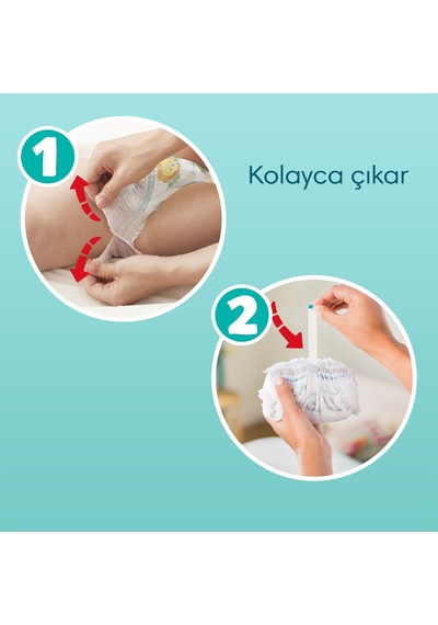 Prima Pampers Külot Bebek Bezi 7 Beden 2Xlarge Ekonomik Fırsat Paketi 104 Adet 2'li
