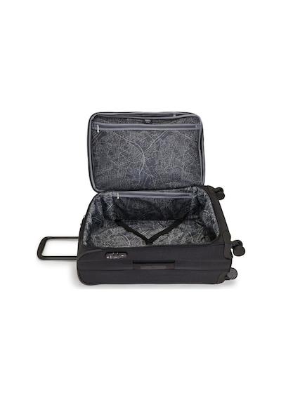 Kipling Kıplıng New Youri Spin M Orta Boy Tekerlekli Valiz Siyah Black Noır Siyah