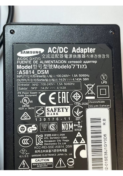 Samsung Uyumlu 14v 4.29a 60w Masa Tipi Adaptör Dsp-6014c 12v Akü Şarj Edilebilir A