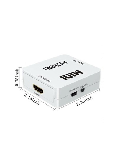 Molix Rca Av To Hdmi Çevirici Dönüştürücü Adaptör Analog To Hdmı (464150618)