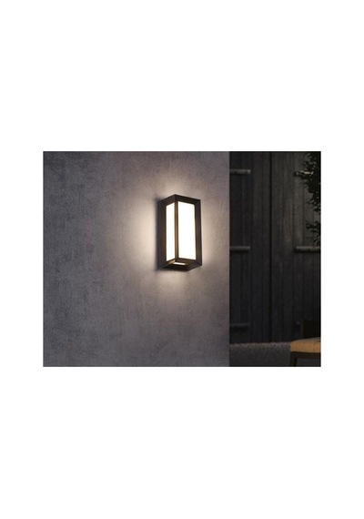 Lexroo Bahçe Aydınlatması Led Işık 25cm 12w Gün Işığı 3000k Zita Ultra Bahçe Duvar Aplik Su Geçirmez Diğer