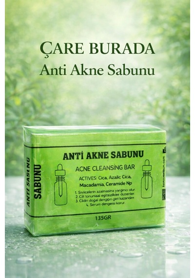 Anti Akne Sabunu+ Çay Ağacı Yağı 20 Ml + Çay Ağacı Özlü Güzellik Sabunu 135 Gr
