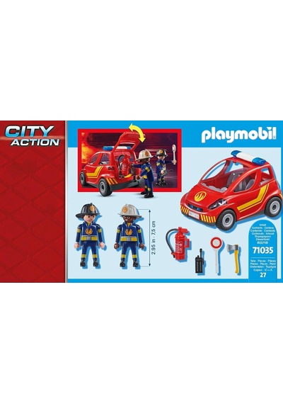 Playmobil 71035 Şehir Aksiyonu Yangın Kurtarma Acil Müdahale Aracı