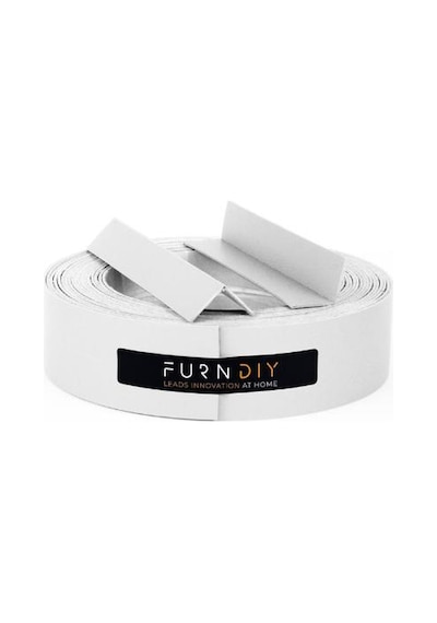Furndiy Kendinden Yapışkanlı Kenar Ve Köşe Koruyucu Şerit Bant Beyaz 40 Mm X 7,5 Mt