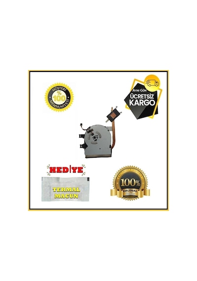 Lenovo Uyumlu Flex 2-14 80Fj Notebook Cpu Heatsink Fan N11.135746