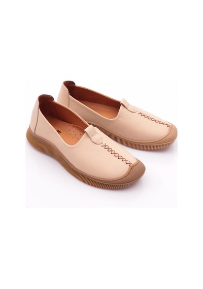 Dgn 25121 Kadin Comfort Ayakkabi Bej