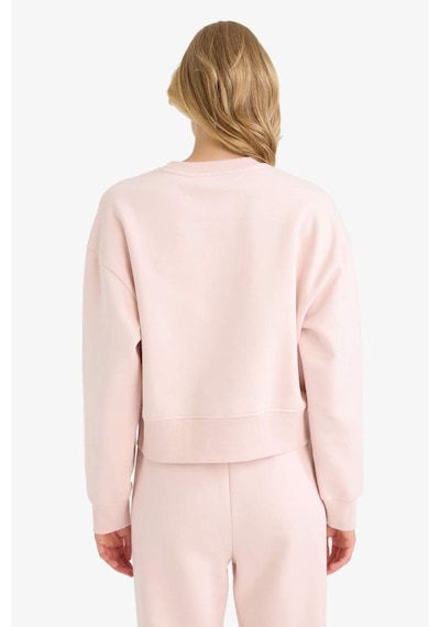 Defacto Boxy Fit Bisiklet Yaka Basic Düz Sweatshirt B8568ax25aupn364 Pembe Defacto Boxy Fit Bisiklet Yaka Basic Düz Sweatshirt B8568ax25aupn364 Pembe