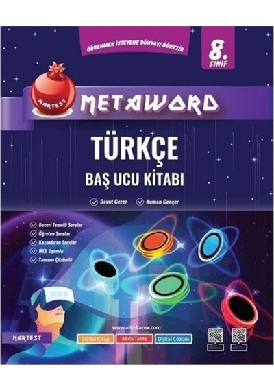 Nartest Yayınevi 8. Sınıf Lgs Metaword Türkçe Baş Ucu Kitabı