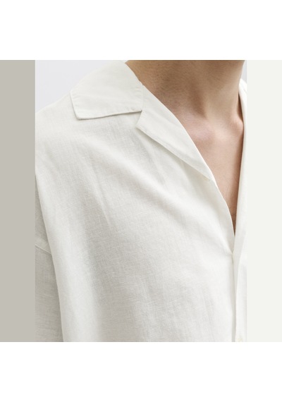 Jack & Jones Büyük Beden Resort Yaka Gömlek - Breeze - 12288661 Beyaz