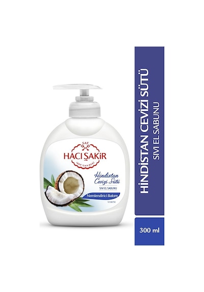 Hacı Şakir Hindistan Cevizi Sıvı Sabun 300 ML