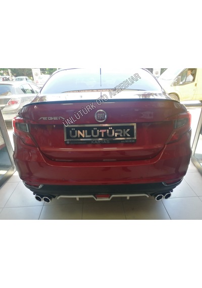 OtoÇizgi Fiat Egea Sedan Bagaj Üstü Spoiler Piano Black OtoÇizgi