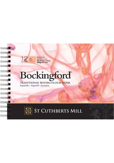 Bockingford Traditional Sulu Boya Defteri 300Gr. A4 12 Yp. Saten