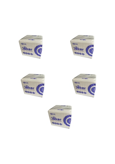 Focus Joker Masaüstü Tek Çek V Katlama Kağıt Dispenser Peçete 2 Kat 5 x 250'li