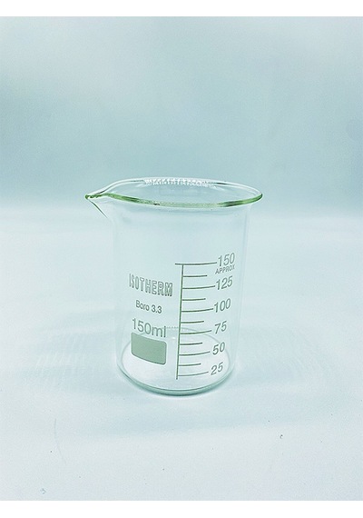 Şişe Dükkanı Cam Beher Dereceli Borosilikat 3 x 150 ML
