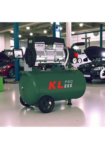 Klpro KLK25SH 8 Bar 24 L 2HP Sessiz Yağsız Hava Kompresörü