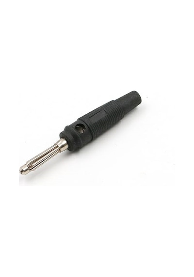 Mr-238b 4mm Banan Jak Silikonlu Siyah Siyah