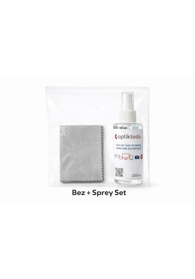 Modatüm 200ml, Tv-tablet Ekran,gözlük Camı, Çok Amaçlı Temizleme Spreyi