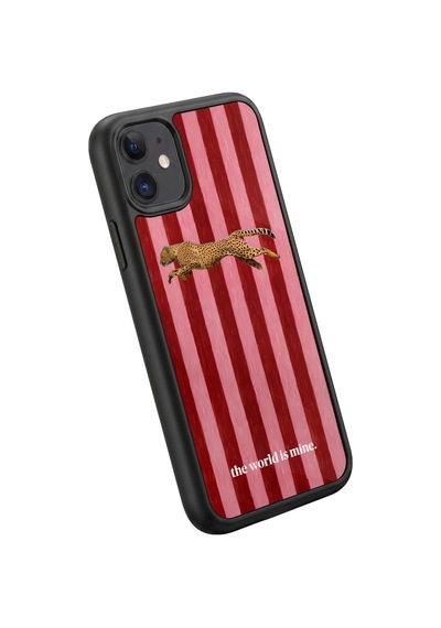 İphone 11 Uyumlu Çita Desenli Kamera Korumalı Darbelere Dayanıklı Kılıf 1189-çita-iphone11