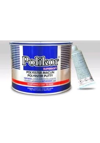 Polikor Polyester Çelik Macun 2700 Gr + 60 Gr Sertleştirici