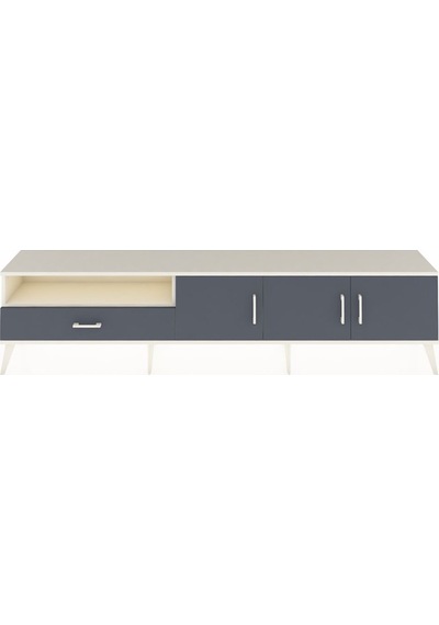 Arges Tv Ünitesi 3 Raflı Tek Çekmeceli 3 Kapaklı 220x30x51 Aytaşı-antrasit Antrasıt/antrasıt - Aytası Arges Tv Ünitesi 3 Raflı Tek Çekmeceli 3 Kapaklı 220x30x51 Aytaşı-antrasit Antrasıt/antrasıt - Aytası
