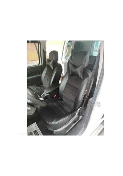 Renault Kangoo 2010 2020 Arası Arka Sırt Arka Oturma 2 1 Siyah Taytüyü Siyah Deri Karışımı