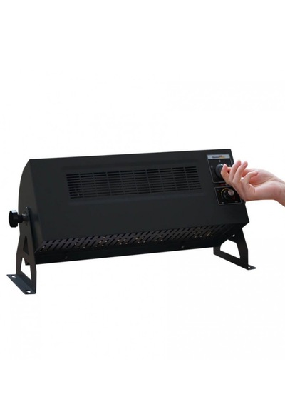 Heatbox Hb3602000f 360 2000w Monofaze Elektrikli Fanlı Isıtıcı Füme