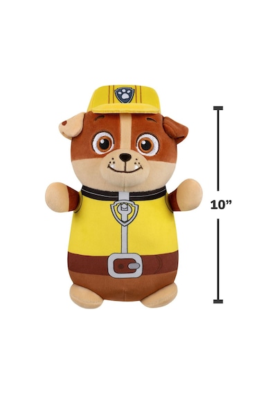 Squishmallows Hugmees Paw Patrol Serisi - Rubble 25cm Pw00010 Renkli