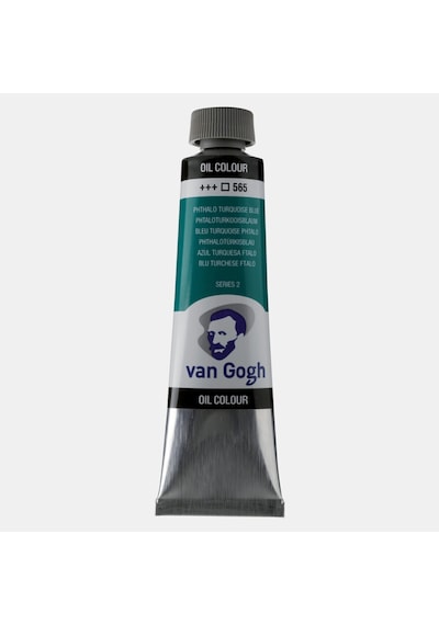 Van Gogh 40Ml Yağlı Boya 565 Phthalo Turquoise Blue