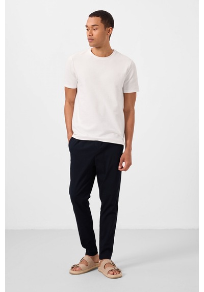 Tommylife Lacivert Standart Fit Dokuma Hafif Esnek Chino Erkek Pantolon - 82180 Lacivert