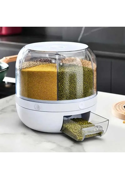 Larimar Dönebilen Kuru Gıda Ve Bakliyat Organizeri - 9006720646222lmr Çok Renkli