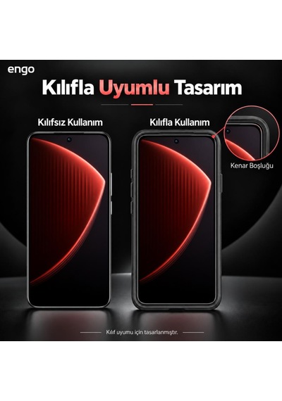 Tecno Pova 8 Pro 5g İle Uyumlu Ekran Koruyucu Nano Parlak 9h Kırılmaz Esnek Cam Çizilmeye Dayanıklı Şeffaf