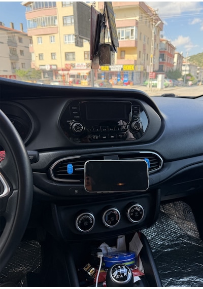 Fiat Egea Cross 2021 Ve Sonrası Araç Içi Premium Telefon Tutucu - Araba Telefon Tutacağı Havalandırma Için 1