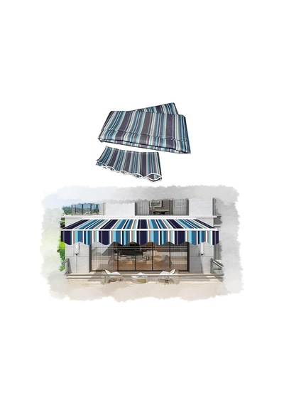 Bu Geri Çekilebilir Tente Yedek Kumaş, Veranda Çadırı İçin Yedek Kumaş, Ağır Hizmet Tipi Dış Mekan Güneşlik Örtüsü, Ragg'a Dayanıklı Polyester Dış Mekan Veranda Güneşliği Diğer
