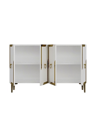 Ka1233bg Seza120 Konsol, Kahve Köşesi Ve Tv Sehpası, Çok Amaçlı Dolap Beyaz - Gold 120cm Ka1233bg Seza120 Konsol, Kahve Köşesi Ve Tv Sehpası, Çok Amaçlı Dolap Beyaz - Gold 120cm