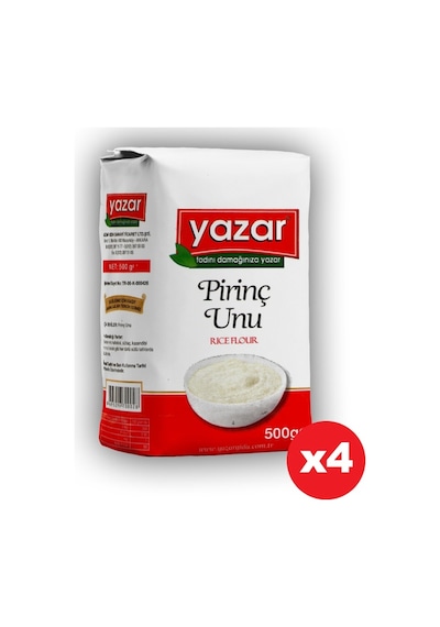 Yazar Sade Pirinç Unu 4 x 500 G