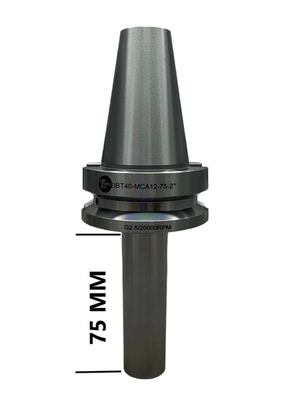 Bbt40 Mca12 - 75 Boy Vidalı Tutucu M12x75 Boy Vidalı Tutucu 20.000 Devir Balans Alınmıştır