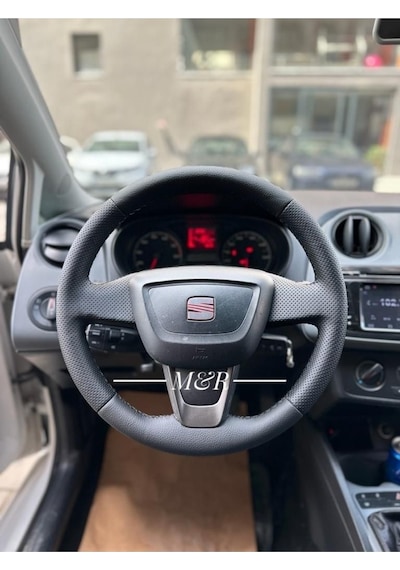 Seat İbiza  Kaplama Deri Direksiyon Kılıfı