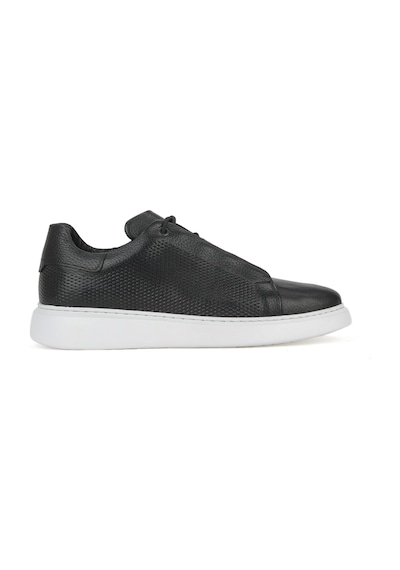 Ziya, Erkek Hakiki Deri Sneaker 1531026z8552 Siyah 1531026z8552 000 Siyah
