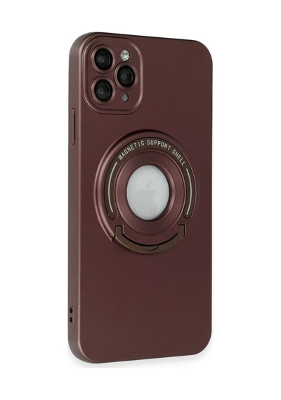 Apple İphone 12 Pro Kılıf Lukka Magneticsafe Kapak - Kahverengi 0.2M-Çok Renkli