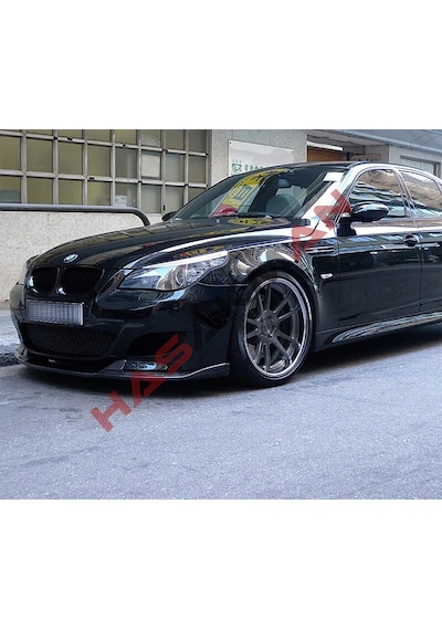 HasAkman Bmw E60 5 Serisi M5 Tampon Ön Lip Piona Black Ön Ek 2003 - 2010