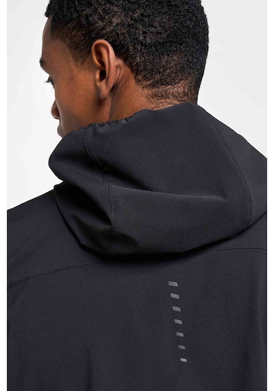 Lescon Erkek Antrenman Fermuarlı Kapüşonlu Sweatshirt 26b-1018 siyah