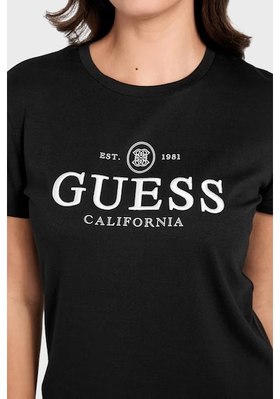 Guess Bayan T Shirt V6rı06 Kd741 Jblk Siyah Siyah Guess Bayan T Shirt V6rı06 Kd741 Jblk Siyah Siyah