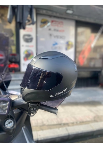 Ls2 Rapıd Mat Siyah Kask - Siyah Vizör Çok Renkli