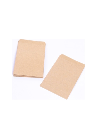Bimotif Kraft Tohum Zarfı, 9x12 Cm 5 Adet