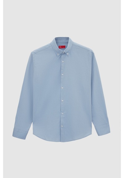 D'S Damat Ds Damat Comfort Toz Mavisi Düğmeli Yaka Rahat Kesim Keten Görünümlü %100 Pamuk Gömlek 2hc02ort64265 Toz Mavisi Mavi D'S Damat Ds Damat Comfort Toz Mavisi Düğmeli Yaka Rahat Kesim Keten Görünümlü %100 Pamuk Gömlek 2hc02ort64265 Toz Mavisi Mavi