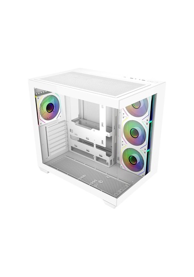 Cooler Master Elite 681 Argb Beyaz Tempered Glass Usb 3.0 850w 80+ Gold Atx 3.1 Gen5 Atx Mid Tower Kasa