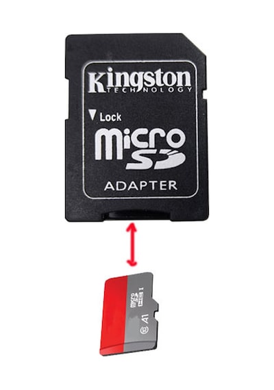 Mikro Sd Çevirici Adaptör Hafıza Kartı Değildir Micro Sd Adaptör 10'lu Paket