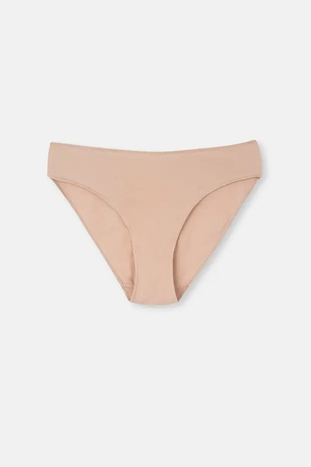 Dagi Kadın Karışık 5'li İzsiz Kalsik Slip Külot- 5115k Siyah-Beyaz-Ten